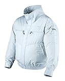 マキタ 充電式ファンジャケット LLサイズ 立ち襟モデル 一般作業向け ジャケット＋ファン 白（バッテリ、バッテリホルダ、充電器別売）【FJ202DZLL】