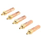 Fenteer 5本　真ちゅう　切断ノズル　ガス　プロパン　酸素 　切削チップ　金属切削　高品質　