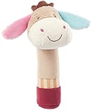 1990年代Adorable Plush Donkey Baby Rattlesキュートソフト人形Soothing Rattle