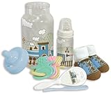 Stephan Baby Bottle Bank Gift Set, Train Time by Stephan Baby [並行輸入品]
