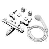 LIXIL(リクシル) INAX 浴室用 サーモスタット付シャワーバス水栓 凍結防止水抜き仕様 BF-WM145TZNSG(90)-AT