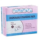 Disposable Diaper Changing Pad-Underpads- Changeez for an Easy Change LEAK PROOF 10 Count White by C