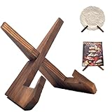 FUHAIFUNANDX レシピスタンド ブックスタンド 卓上 書見台 楽譜スタンド 皿立て 読書台 木製 おしゃれ