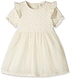 Bijoux & Bee(ビジュー&ビー) 半袖星プリントオーガニックコットンワンピース<日本製> ホワイト L(80-90cm)