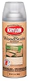 Krylon 3608 Exterior Semi-Transparent Wood Stain Special Purpose Aerosol, 12-Ounce, Clear Finish by 