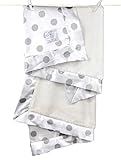 リトルジラフ ブランケット Luxe Cream Dot (シルバー)/BOX入り lg0017-12B 【正規代理店輸入】