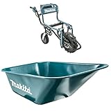 マキタ(makita) 充電式運搬車 18V バッテリ・充電器別売 CU180DZ&マキタ(makita) バケットセット品 A-65486