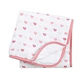 ideal baby by the makers of aden + anais muslin blanket hearts [並行輸入品]