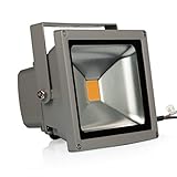 LEDMO 20W LED Flood Lights, Waterproof IP65 for outdoor, Warm White, 3000K, 1600lm, 100W Halogen Equ