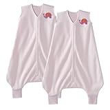 HALO Big Kids SleepSack, 2 Pack, 4-5T, Pink Elephant by Halo