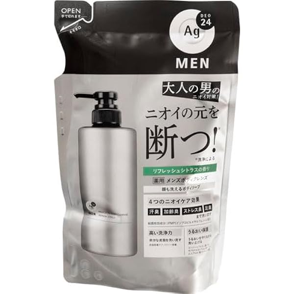 Amazon | 薬用メンズボディクレンズ リフレッシュシトラスの香り