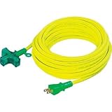 日動工業:日動 延長コード 十字型トリプルランプ付 100V 2芯 10m LT2-10 型式:LT2-10