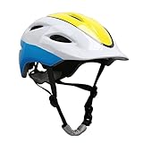 Liebeye ヘルメット 子供 保護 安全帽子 ロッククライミング アウトドア バウンド トレーニング ローラースケート イエロー