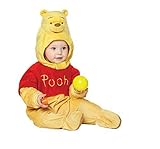 Disney Baby Winnie The Pooh Plush All - in - One Romper With Mouldedヘッド( 12 – 18ヶ月) byディズニー
