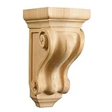 Brown Wood Inc. 01605000CH1 Petite Corinthian Decorative Wood Corbel, Cherry by Brown Wood Inc.