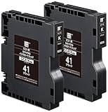 ecorica GC41K Mサイズ リサイクルインクカートリッジ ブラック エコリカ ECI-RC41B 2個セット