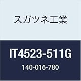 スガツネ工業 補助錠・錠前 ITALIANA イタリアーナ プッシュラッチ グレー IT4523-511G 1