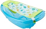 Summer Infant Sparkle N' Splash Newborn To Toddler Bath Tub, Blue by Summer Infant