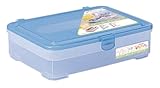 サンコープラスチック 小物 収納ボックス 忘れんボックス クリアブルー