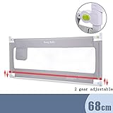 ZR- 子供用ベッドフェンス ベビー飛散防止ベッドガードレール 1.8-2メートルバッフル セキュリティの垂直 持ち上げベッドガードレール 150X68cm/180X68cm/200X68cm (色 