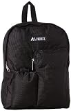 Everest Junior Backpack with Bottle Pocket, Black, One Size [並行輸入品]