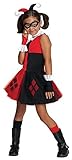 DC Super Villain Collection Harley Quinn Girl's Costume with Tutu Dress Medium [並行輸入品]