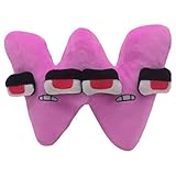 Limspace アルファベット ロア ぬいぐるみ A-Z 文字 アルファベット ロア ぬいぐるみ 人形 ソフト アルファベット 伝承 教育 手紙 おもちゃ ぬいぐるみ人形 ファンギフト ぬいぐるみ知育玩具 ソフト ピロー おもちゃ 面白い 教育用英語ABC文字人形 (W)