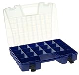 High Quality 6318 Plastic Portable Hardware and Craft Parts Organizer, Large, Blue