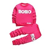 ESHOOキッズ ボーイズ ガールズ 秋冬 コットン 帽子付きコート+パンツ2本セット