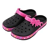 不二貿易 りぼんサンダル 22~23cm EVA ブラック ピンク