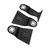 3個点セット ブレード カットソー マルチツール用 替刃 先端工具 ブラック