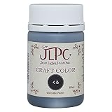 和信ペイント JLPCクラフトカラー 多用途水性塗料 80ml 黒