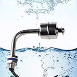 CGOLDENWALL10VA 110V AC/DC 多点制御曲がれたフロート水位スイッチ　小型フロート水位スイッチ　サイドマウント型水位レベルスイッチ 　フロート型 水位 センサ 304#ステンレス