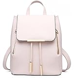 BOLUORY リュック レディース リュックサック PUレザー 3way マザーズ バッグ カジュアルバッグ 大容量 通勤 通学 (ホワイト)