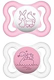 MAM Air Silicone 66667422 Dummies 0-6 Months for Girls by MAM Babyartikel [並行輸入品]