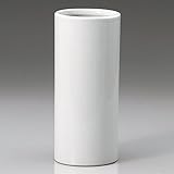 花瓶 白磁6号投入 [ 8.8 x 18.3cm ] 料亭 旅館 和食器 飲食店 業務用