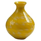 ［ダルトン］　Glass Vase PAVO A555-525S イエロー　フラワーベース　花瓶