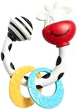 Tiny Love Smarts Teether Rattle, Cow by Tiny Love [並行輸入品]
