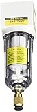 PneumaticPlus SAF2000M-N02BD Miniature Compressed Air Particulate Filter 1/4" NPT - Poly Bowl, Auto 