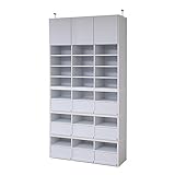 JKプラン ディスプレイラック CDフラップ3列 3個組 上置きセット ホワイト bdc-123fullset-wh