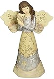Elements Love You Grandma Angel Figurine by Pavilion, Holding Heart, 5-1/2-Inch
