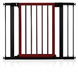 Munchkin 31061 Wood and Steel Designer Gate, Dark Wood-Silver