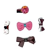 布包み金属部品の安全児童用ヘアアクセサリー　5PS/セット 多様式・多色選択可能の子供用可愛いヘアピンセット