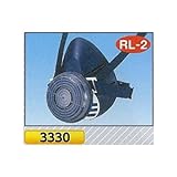 つくし工房 防じんマスク フィルター交換式 RL-2 3330