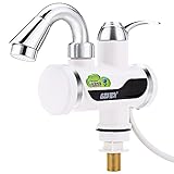 ホット湯沸かし器電気湯沸かし器シャワー小さなベンドですインスタント湯の蛇口 EU PLUG