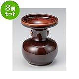 3個セット 雑器 松立4.5号 [10.5 x 13cm] お盆 供養 神事 お墓 仏壇 佛具