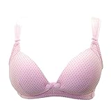 Zhhlinyuan コットン Pregnancy Maternity Nursing Bra Breastfeeding Bra No Steel Ring Underwear