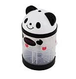 アニマル セレクターバンク パンダ (ラメ入り) 硬貨の種類別に分けられる便利な貯金箱 2808-680C