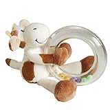 動物達も一緒にガラガラ♪ ”アニマルラトル　ウシ”