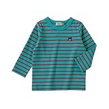 nミキハウスMIKIHOUS EDOUBLE.B ダブルＢ EverydayDouble_B長袖Tシャツ 90cm, ブルー（15）